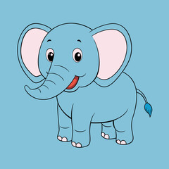 baby elephant cartoon