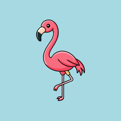flamingo vector illustration