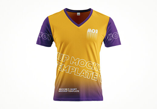 Soccer T-shirt Mockup