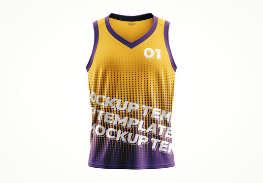 Basketball Jersey Mockup