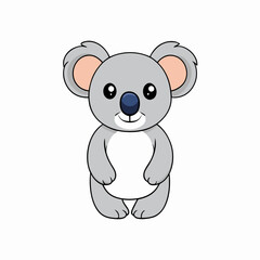 koala cartoon vector