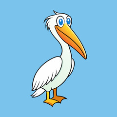 illustration of a pelican