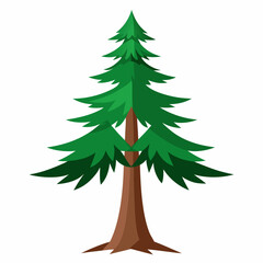 vector illustration of a tree