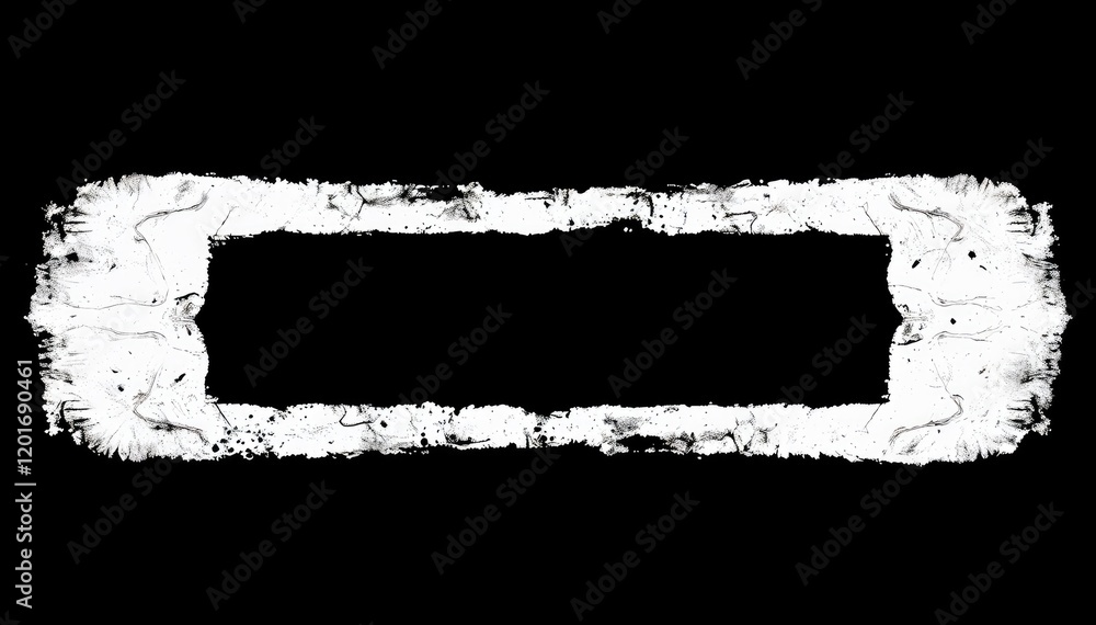 Poster Grunge textured black and white frame adding text images