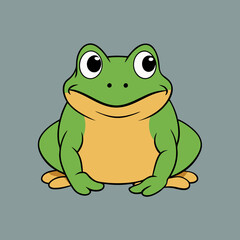 toad cartoon vector