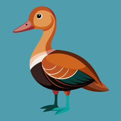 illustration of a duck