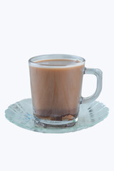 cup of coffee with milk