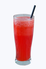Water Melon juice isolated
