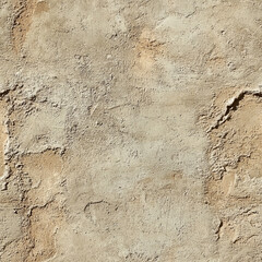 Fototapeta premium Rough Textured Wall Surface with Natural Beige and Brown Patterns
