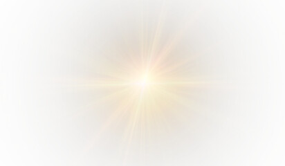 Bright white light lens. Png spotlight spark. Stadium Lighting. Png sunlight, Shiny stars, glowing sparks. Vector Png sunlight, vector sparkle stadium, spotlight, light