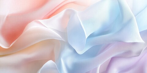 Obraz premium Vivid Abstract Design with Swirling Fabric Textures