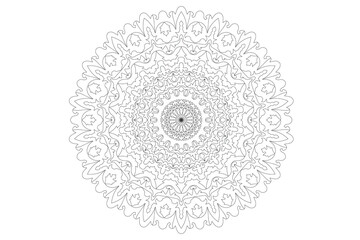 Mandala Design with Beautiful Work