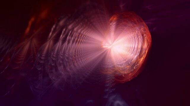 abstraktes energievoll pink leuchtendes Muster, modern, Technologie, Wissenschaft, Ver&auml;nderung