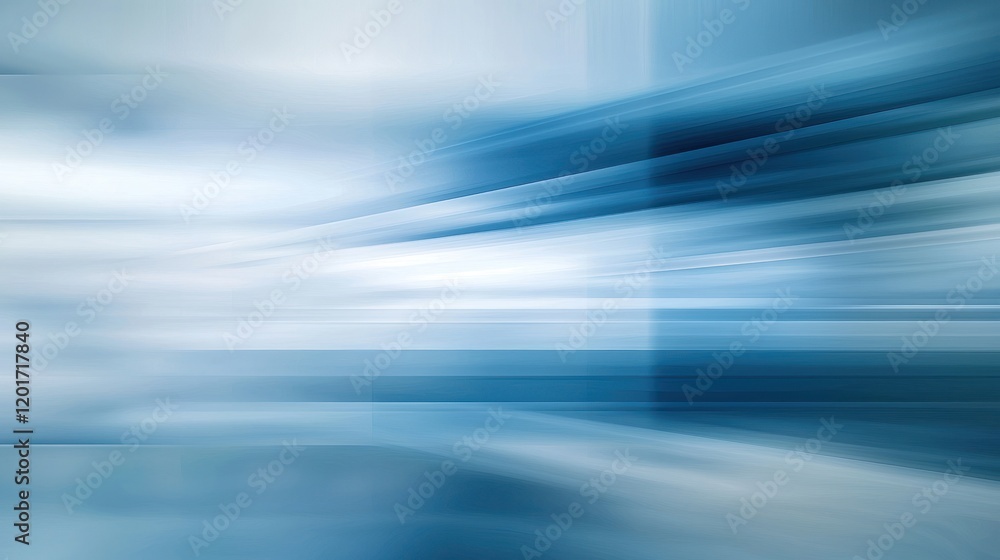 Poster abstract blue dynamic lines: a stunning visual representation of speed and movement