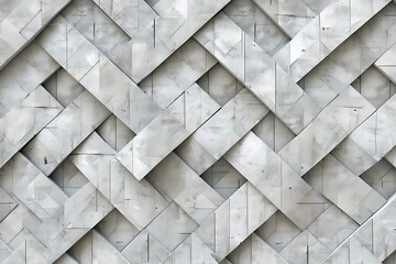 Obraz premium Textured Gray Metal Wall with Abstract Geometric Patterns Design