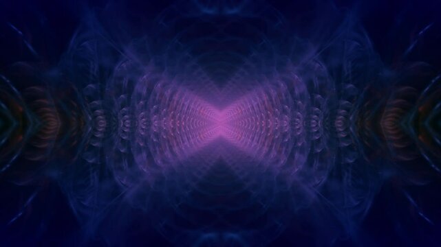 abstraktes energievoll violett leuchtendes Muster, modern, Technologie, Wissenschaft, Ver&auml;nderung