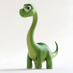 Fototapeta premium Brachiosaurus standing on the ground
