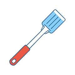 grill scraper tool icon, grill scraper tool vector illustration-simple illustration of grill scraper tool, perfect for grill scraper tool logos and icons