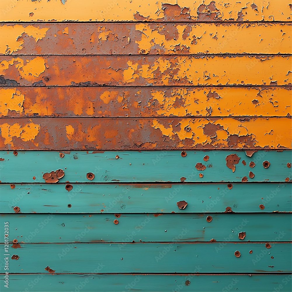Poster an example of the effects of oxidation in maritime environments is a rusted ship hull.