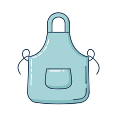 Obraz premium apron icon, apron vector illustration-simple illustration of apron, perfect for apron logos and icons