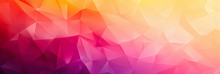 Obraz premium Geometric Abstract With Warm Color Gradients