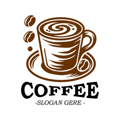 Coffee logo with a unique design