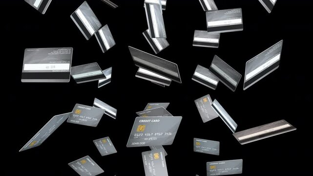 Credit cards are endlessly going downhill.