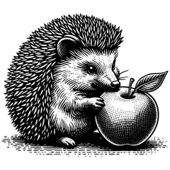 Hedgehog Illustration