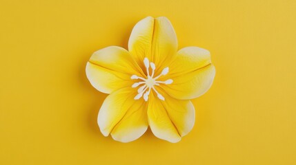 Naklejka premium Yellow Flower