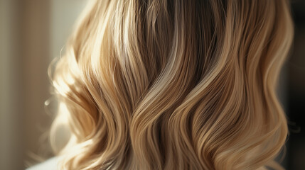 Fototapeta premium hair of a woman