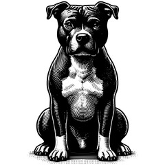 Pitbull Illustration