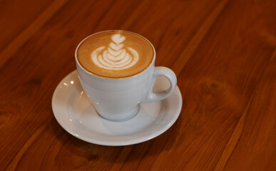 Generated image coffee latte art