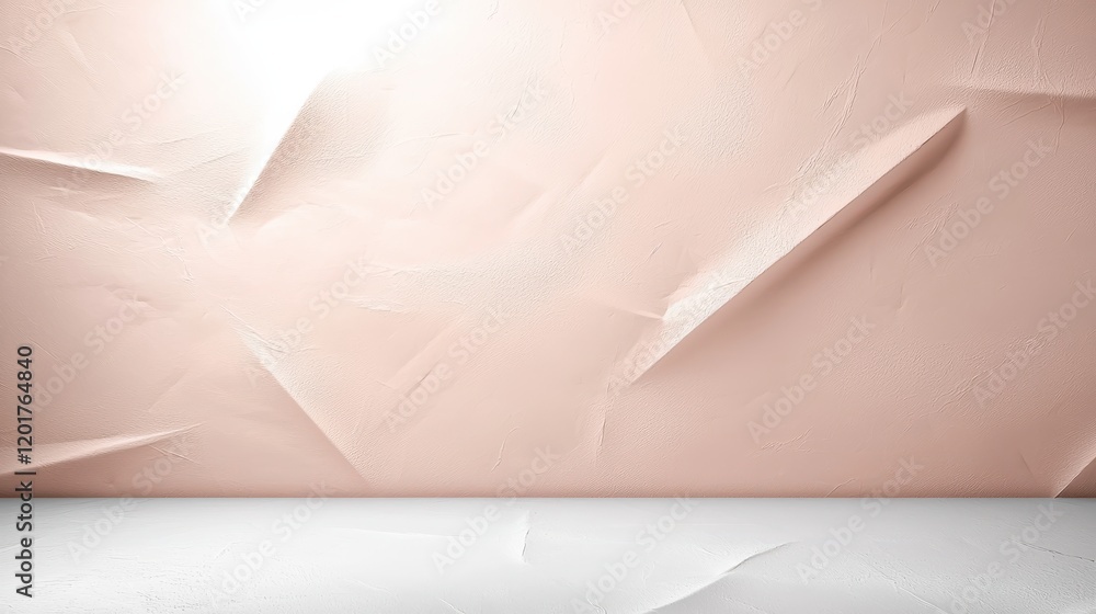 Aufkleber soft textured paper background in warm tones, featuring subtle creases and smooth surface. ideal for