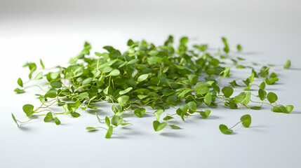 Obraz premium Fresh Green Creeping Plant Sprigs for Home Decor