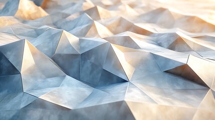 Irregular polygons tessellated across a textured background.