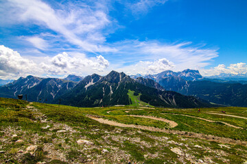 Amazing view from Plan de Corones