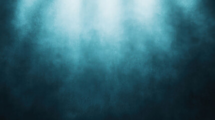 Fototapeta premium Teal Gradient Background with Copy Space..