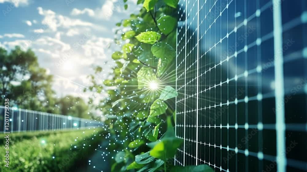 Aufkleber a highresolution image of a sensor array collecting environmental data highlighting the role of ai i