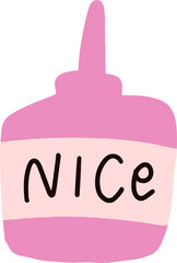 bottle graphic design illustration