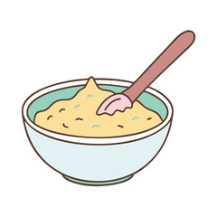 cake batter in bowl icon, cake batter in bowl vector illustration-simple illustration of cake batter in bowl, perfect for cake batter in bowl logos and icons