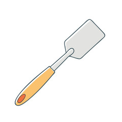 cake spatula icon, cake spatula vector illustration-simple illustration of cake spatula, perfect for cake spatula logos and icons
