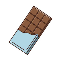chocolate bar icon, chocolate bar vector illustration-simple illustration of chocolate bar, perfect for chocolate bar logos and icons