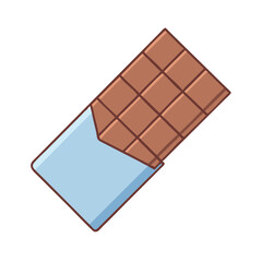 chocolate bar icon, chocolate bar vector illustration-simple illustration of chocolate bar, perfect for chocolate bar logos and icons