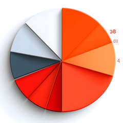 Fototapeta premium diagram chart