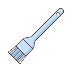 pastry brush icon, pastry brush vector illustration-simple illustration of pastry brush, perfect for pastry brush logos and icons