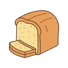 slice of pound cake icon, slice of pound cake vector illustration-simple illustration of slice of pound cake, perfect for slice of pound cake logos and icons