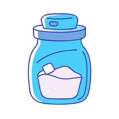 sugar jar icon, sugar jar vector illustration-simple illustration of sugar jar, perfect for sugar jar logos and icons