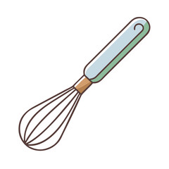 whisk icon, whisk vector illustration-simple illustration of whisk, perfect for whisk logos and icons