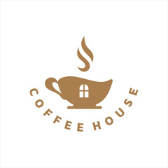 coffee house logo, design concept inspiration