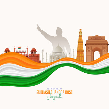 Netaji Subhas Chandra Bose Jayanti Poster,